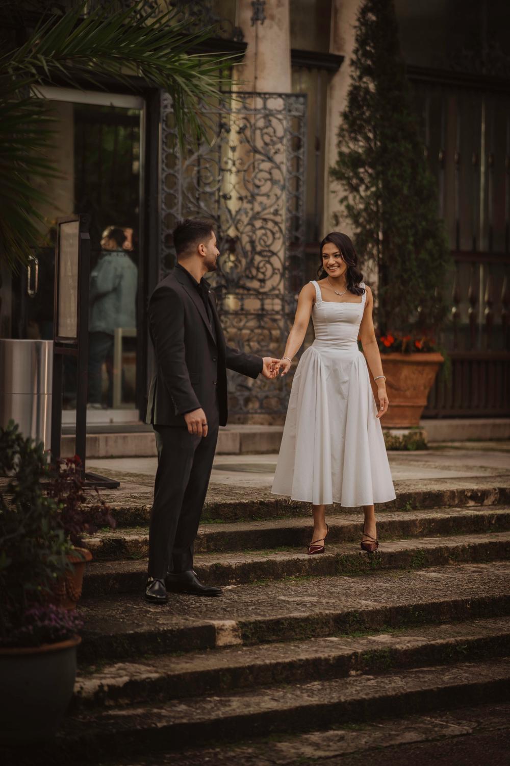Varna & Jovan's Engagement wedding photography by Candid Studios