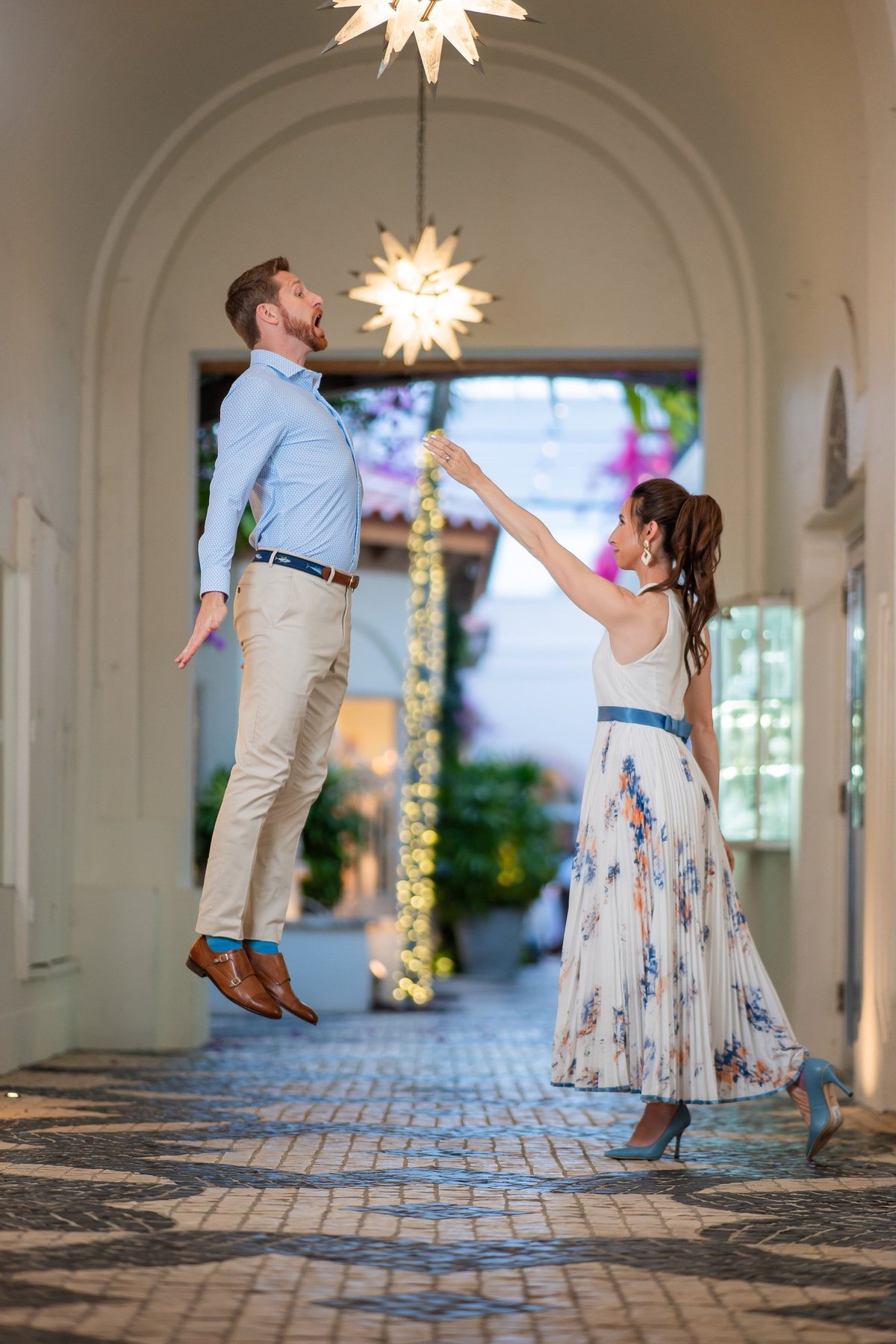 Alannah & Patrick engagement photo 3 at Palm Beach