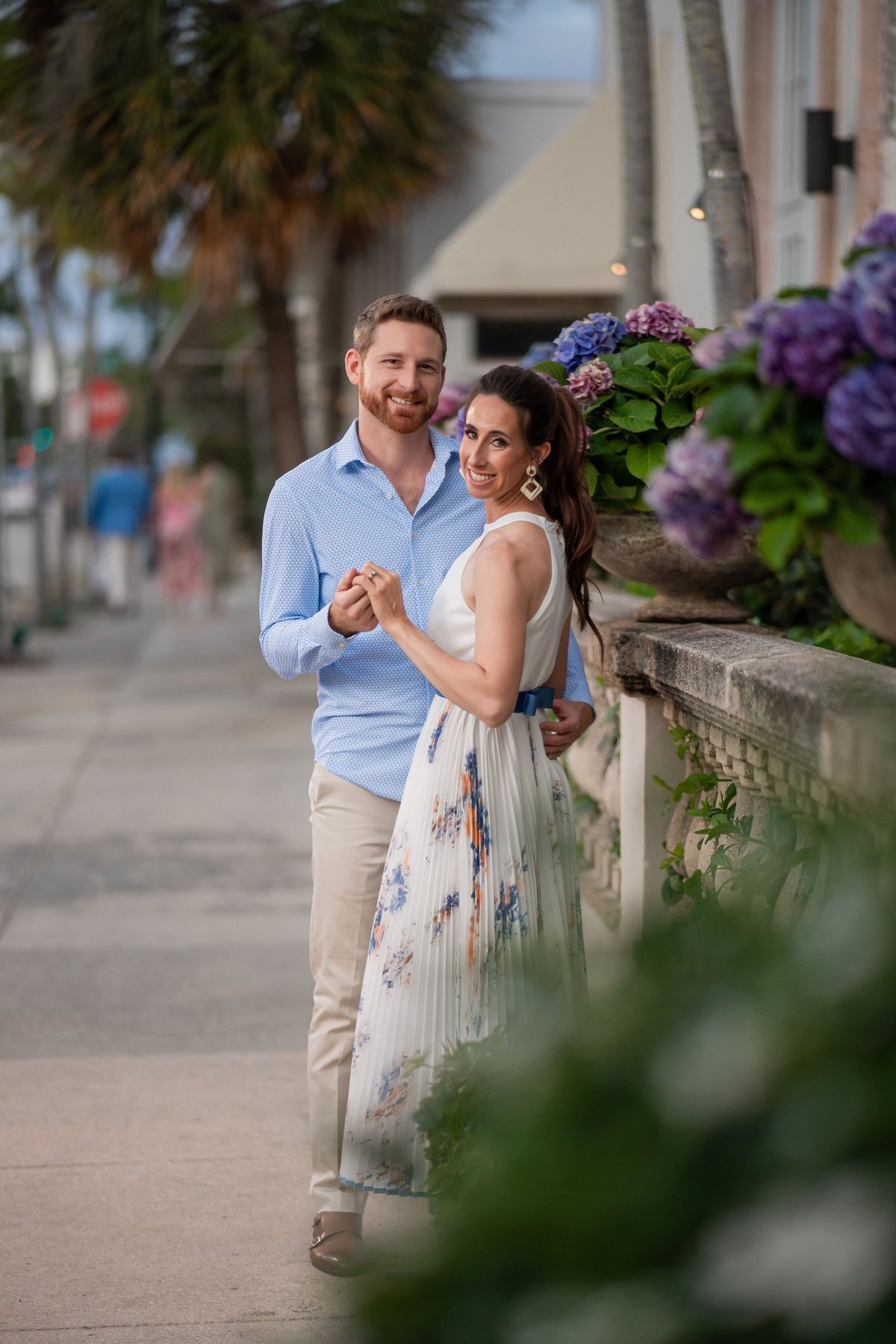 Alannah & Patrick engagement photo 11 at Palm Beach