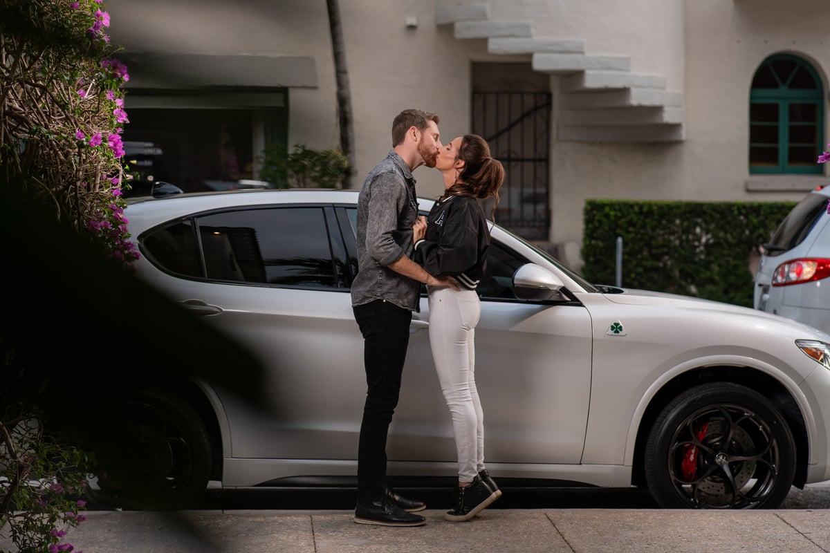 Alannah & Patrick engagement photo 20 at Palm Beach