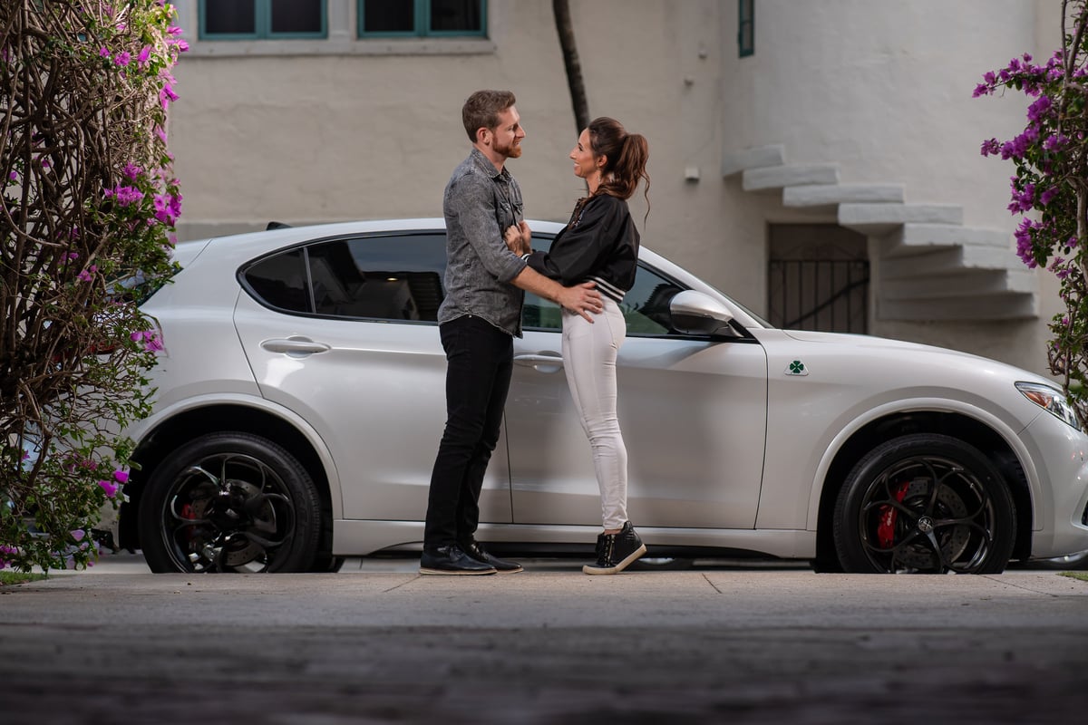 Alannah & Patrick engagement photo 25 at Palm Beach