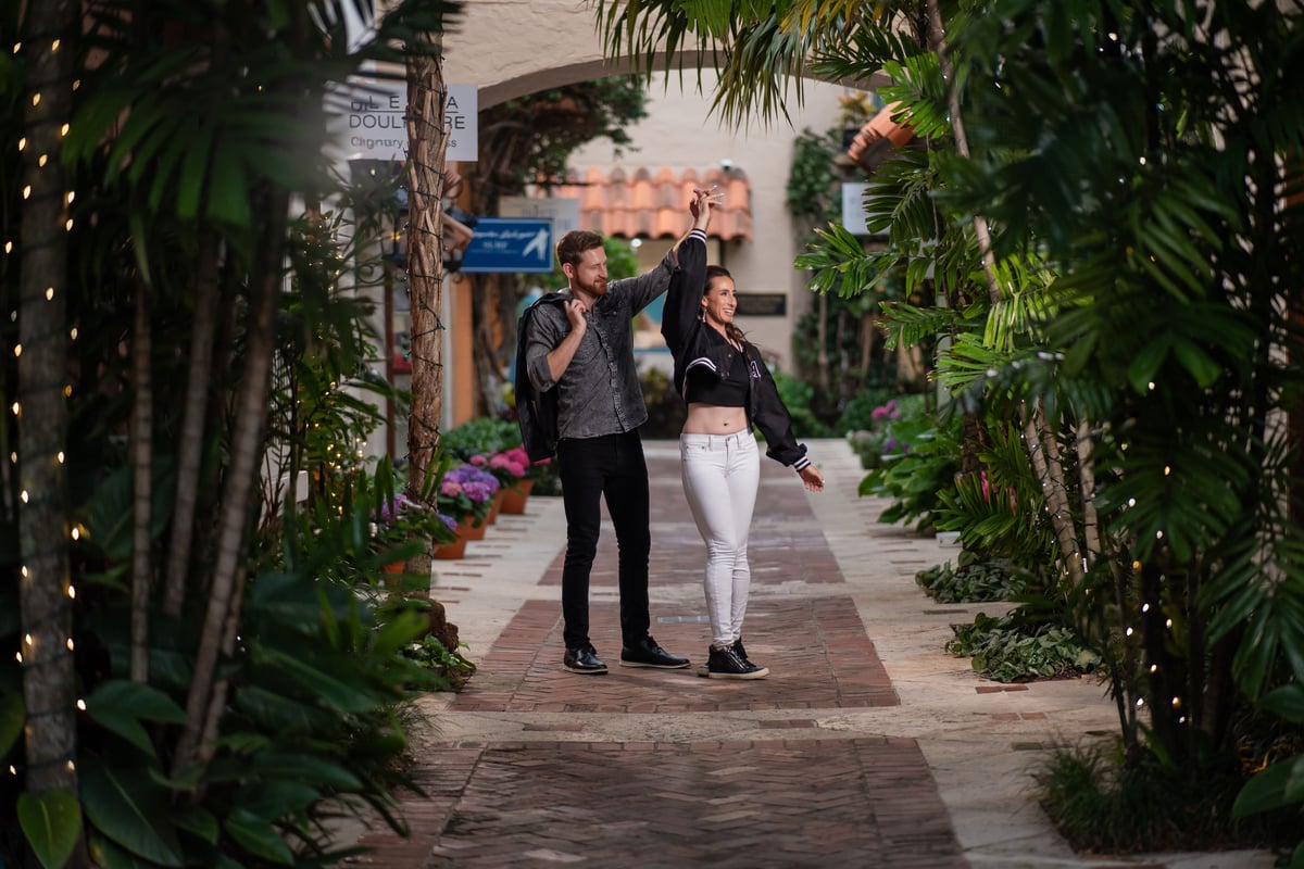 Alannah & Patrick engagement photo 29 at Palm Beach