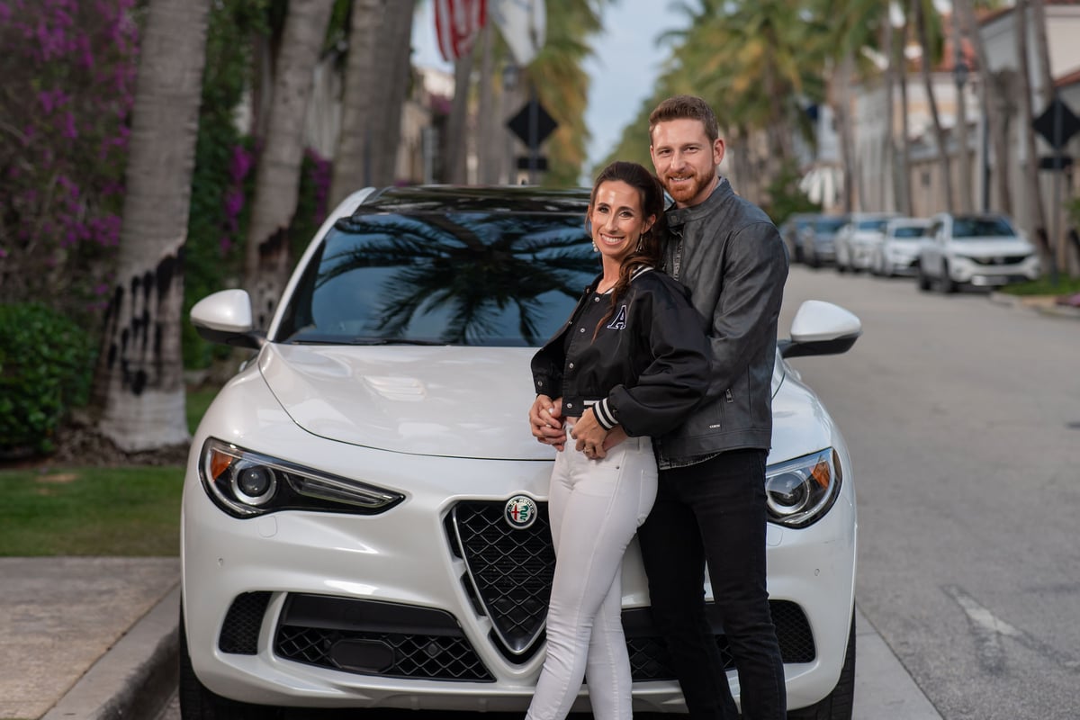 Alannah & Patrick engagement photo 5 at Palm Beach