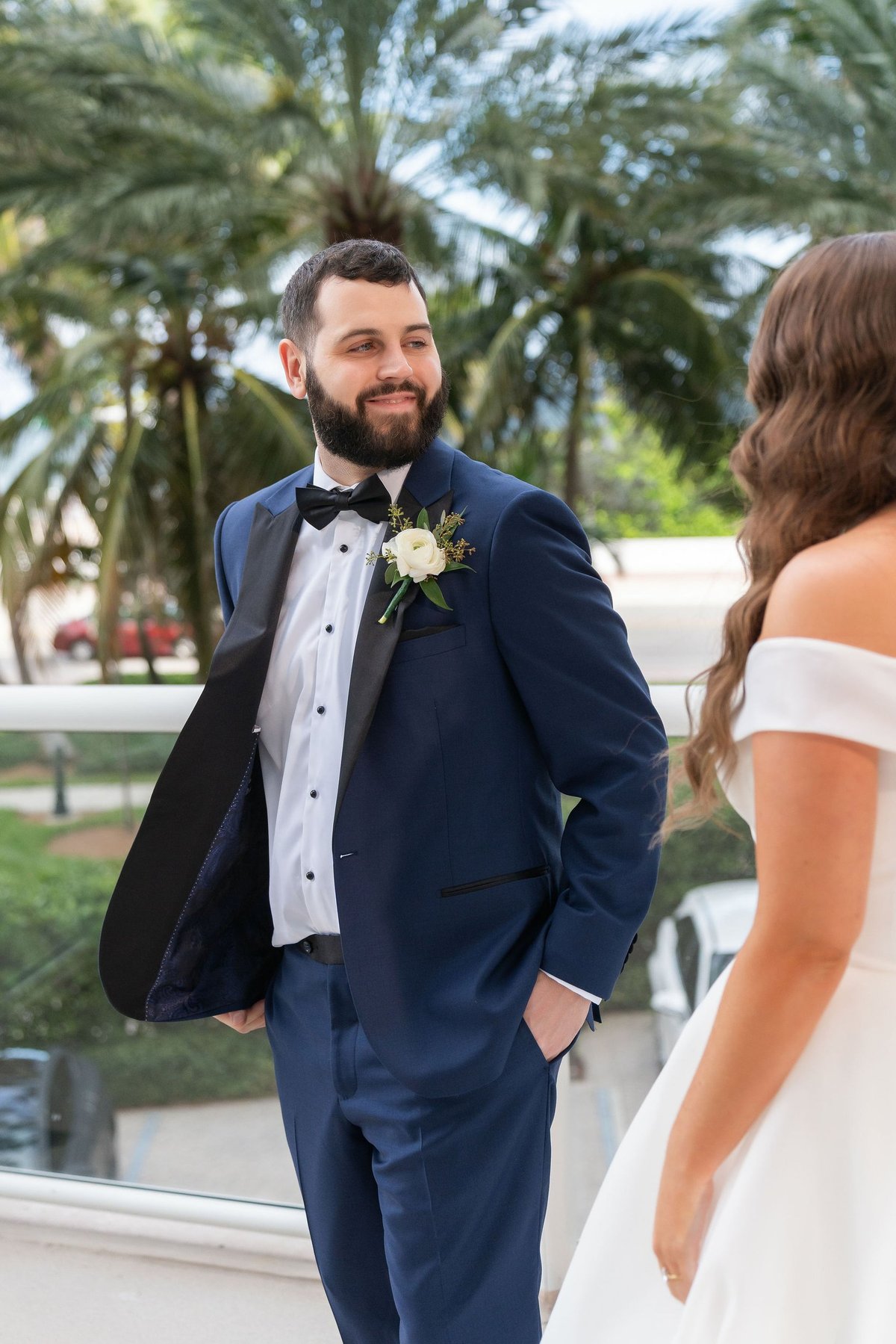 Erica & Tom wedding photo 21 at Sonesta Fort Lauderdale Beach