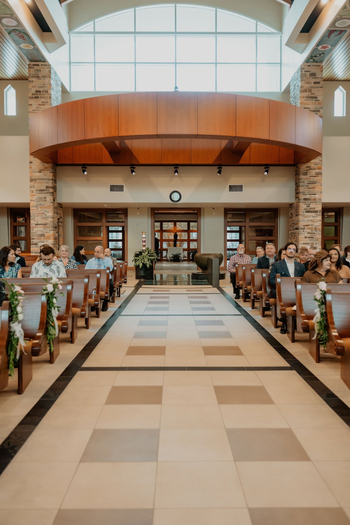 Grace & Kyree wedding photo 35 at St Mark the Evangelist Catholic Church, Cross Creek Boulevard, Tampa Florida 33647