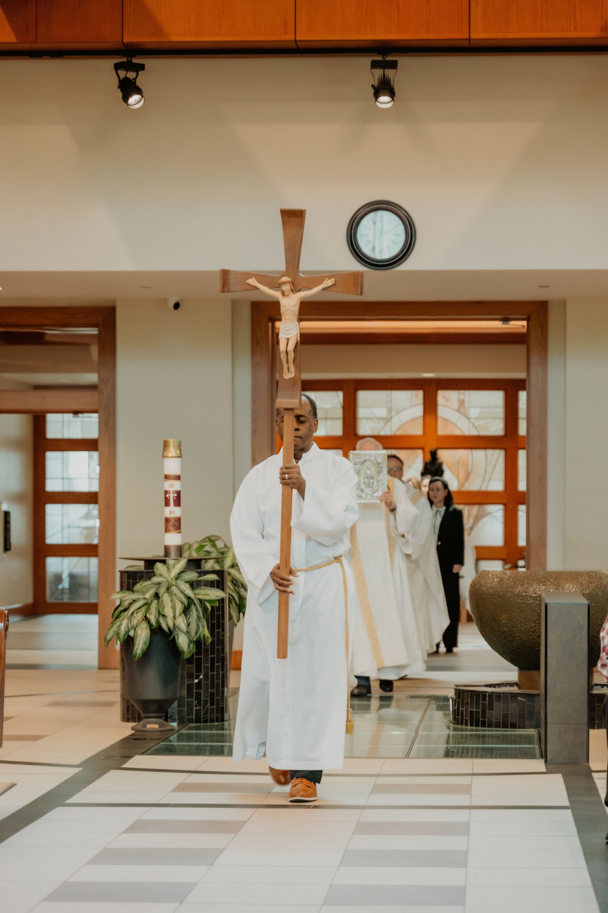 Grace & Kyree wedding photo 36 at St Mark the Evangelist Catholic Church, Cross Creek Boulevard, Tampa Florida 33647