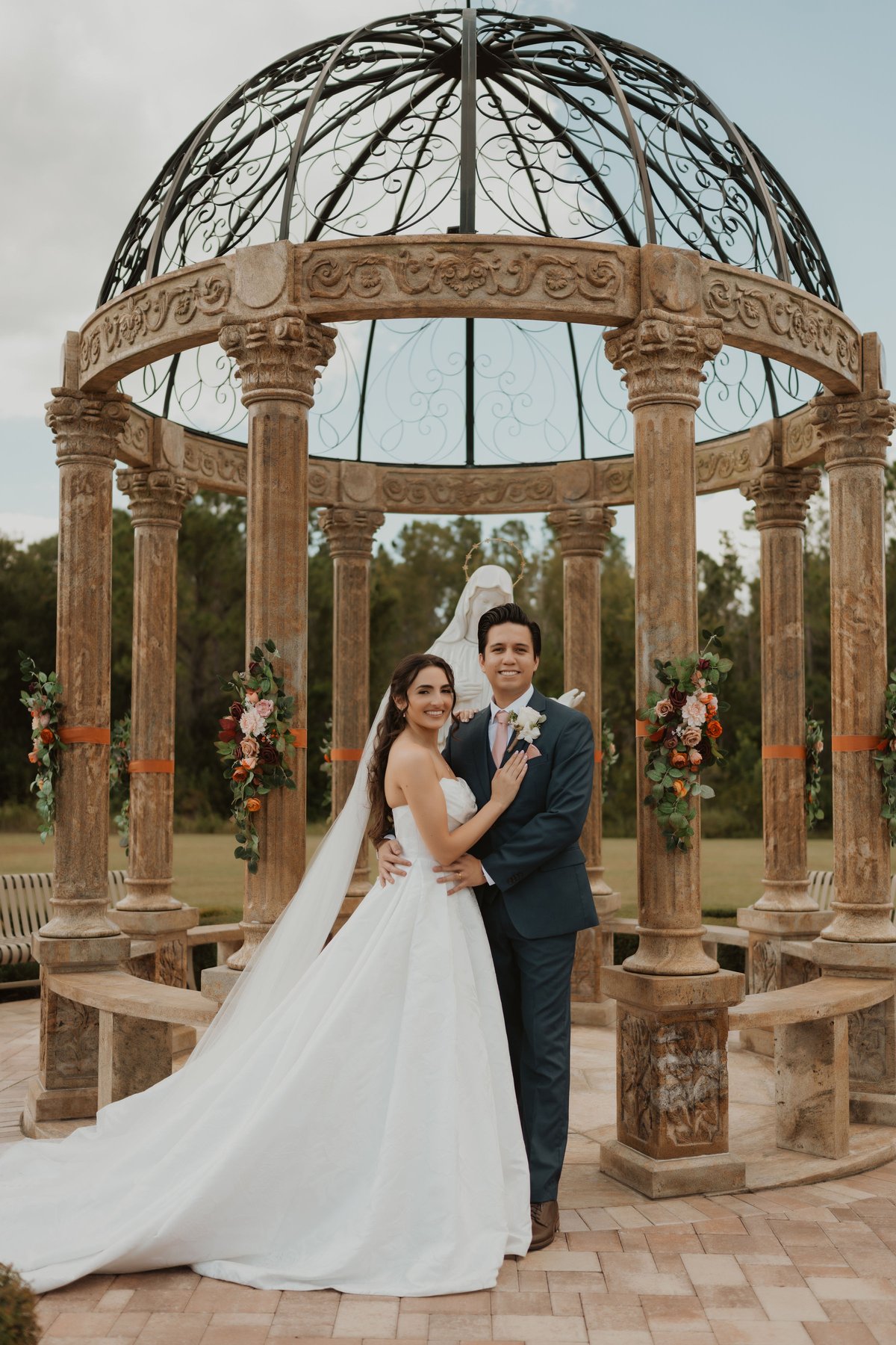 Grace & Kyree wedding photo 3 at St Mark the Evangelist Catholic Church, Cross Creek Boulevard, Tampa Florida 33647