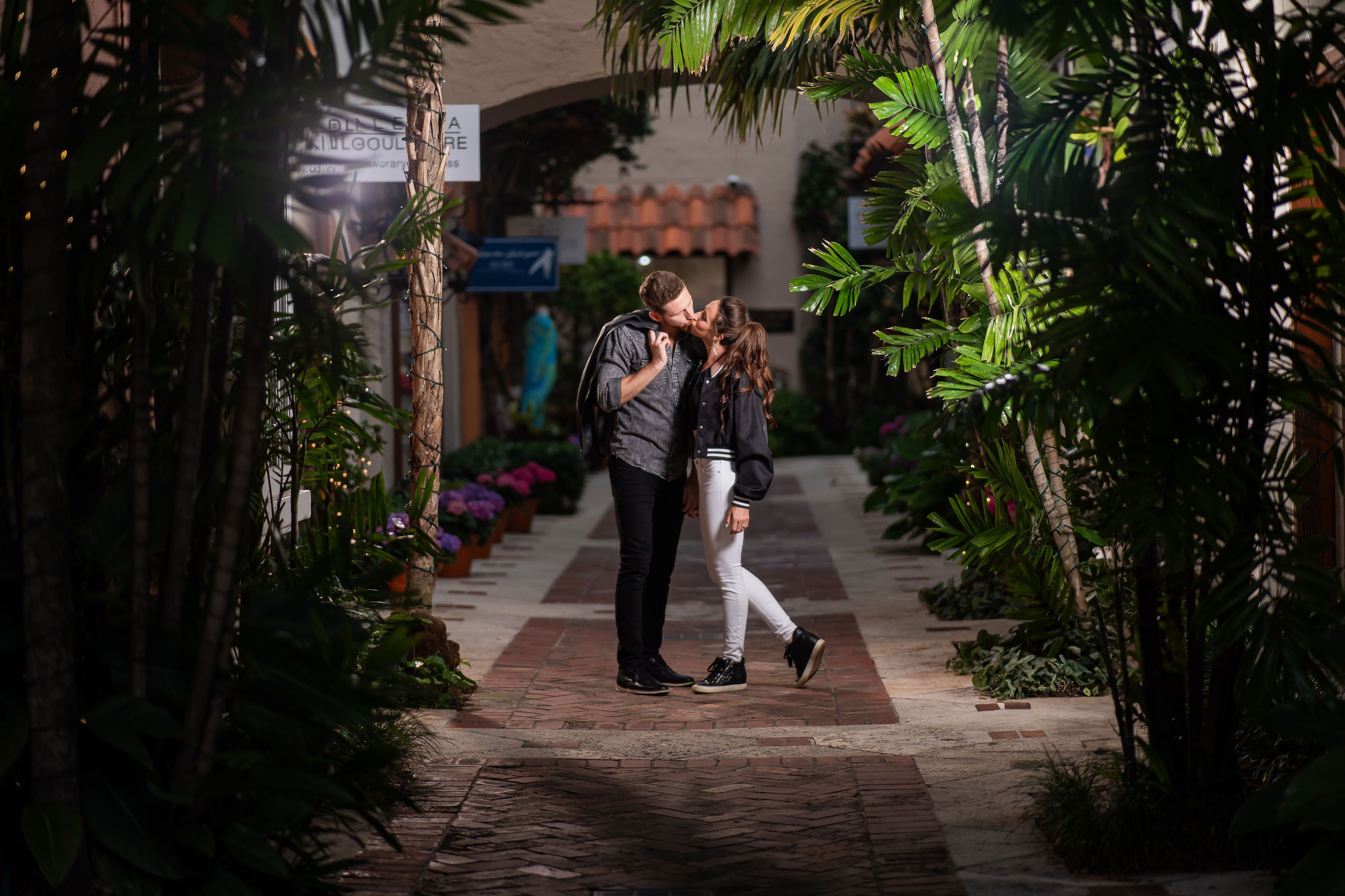 Alannah & Patrick real wedding photo at Palm Beach