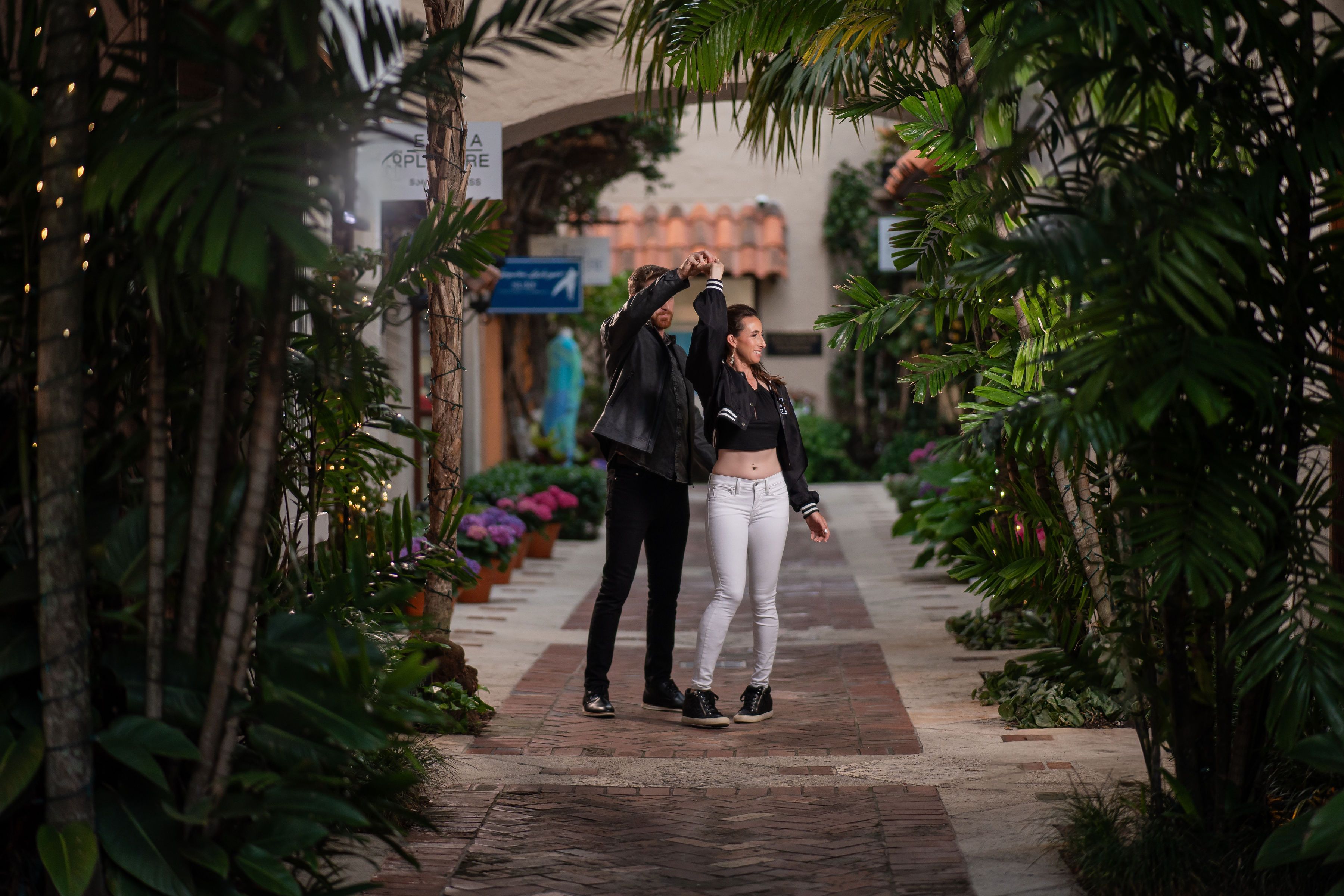 Alannah & Patrick real wedding photo at Palm Beach