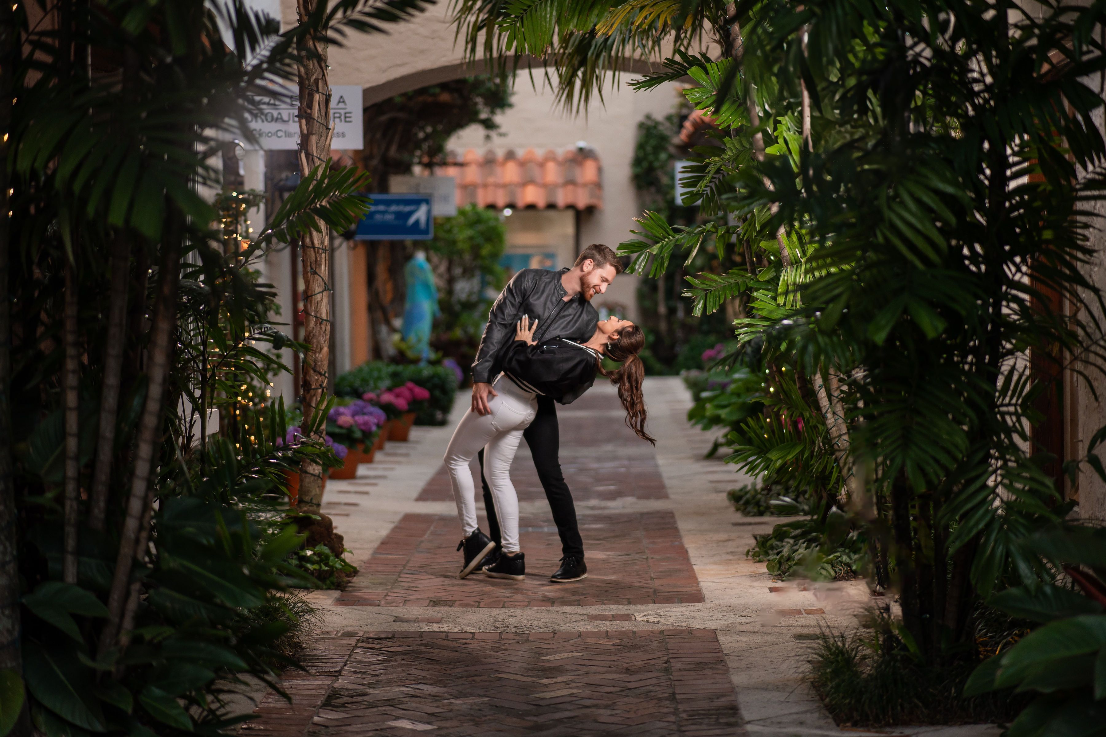 Alannah & Patrick real wedding photo at Palm Beach