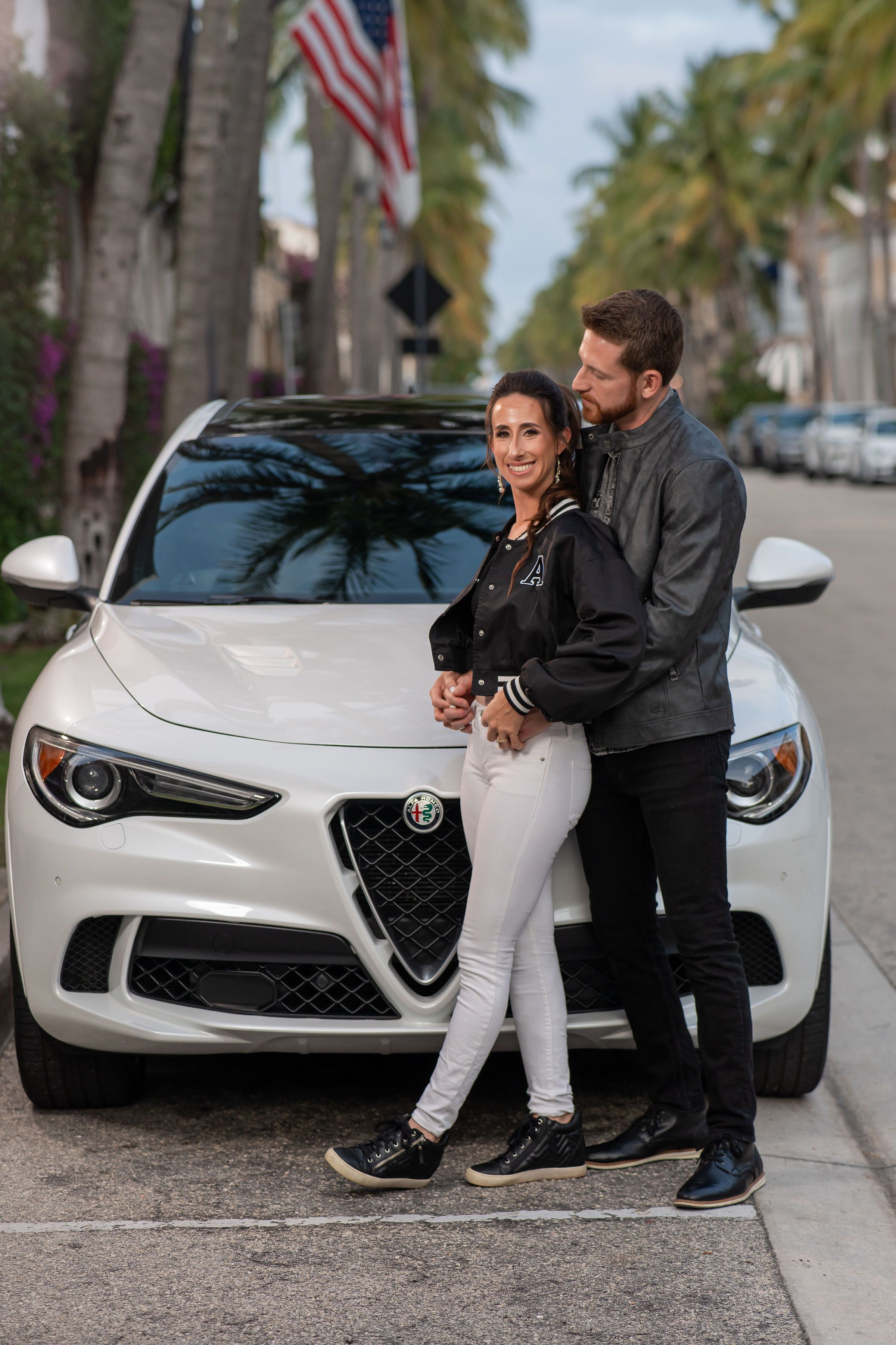 Alannah & Patrick real wedding photo at Palm Beach