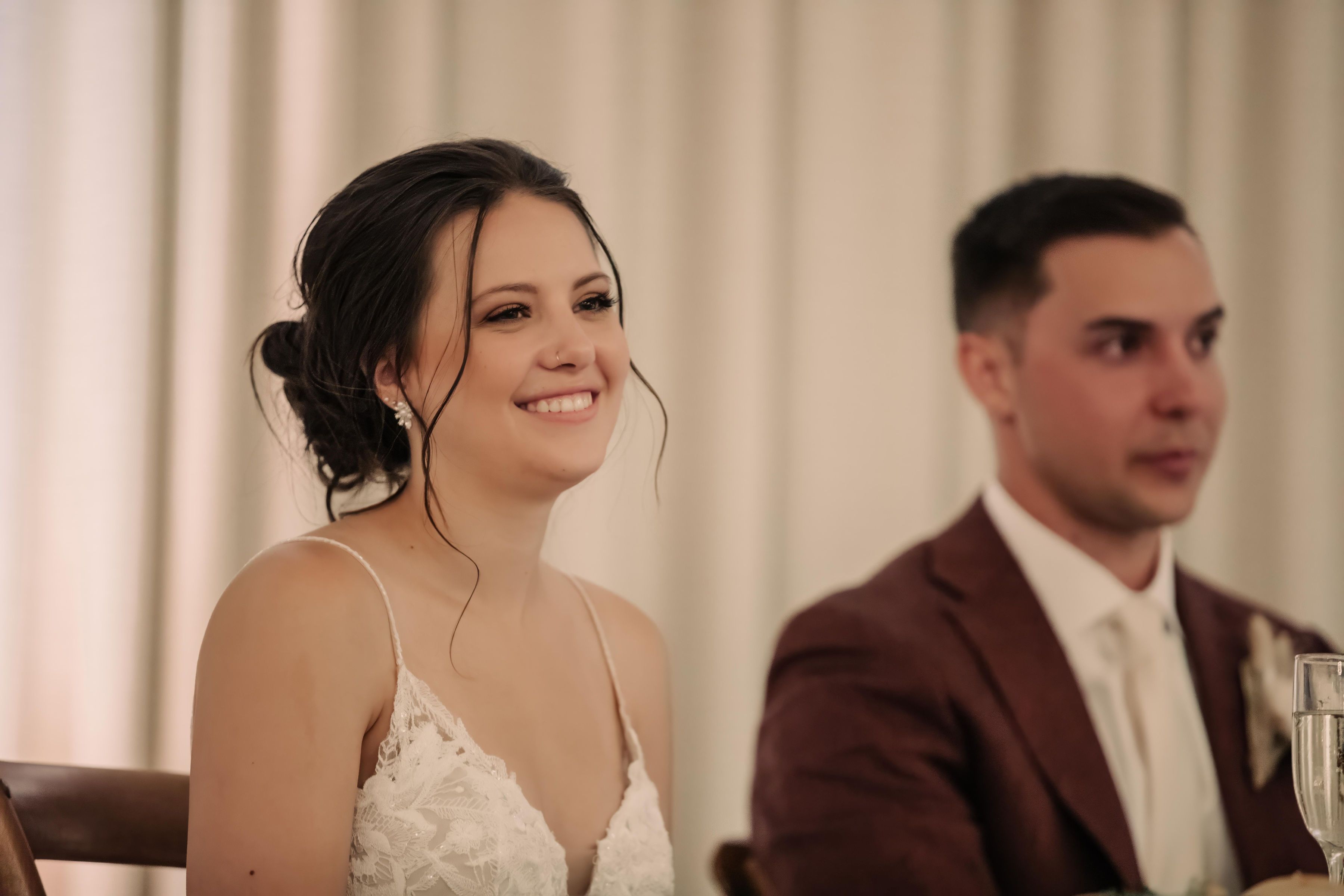 Maja & Zachary real wedding photo
