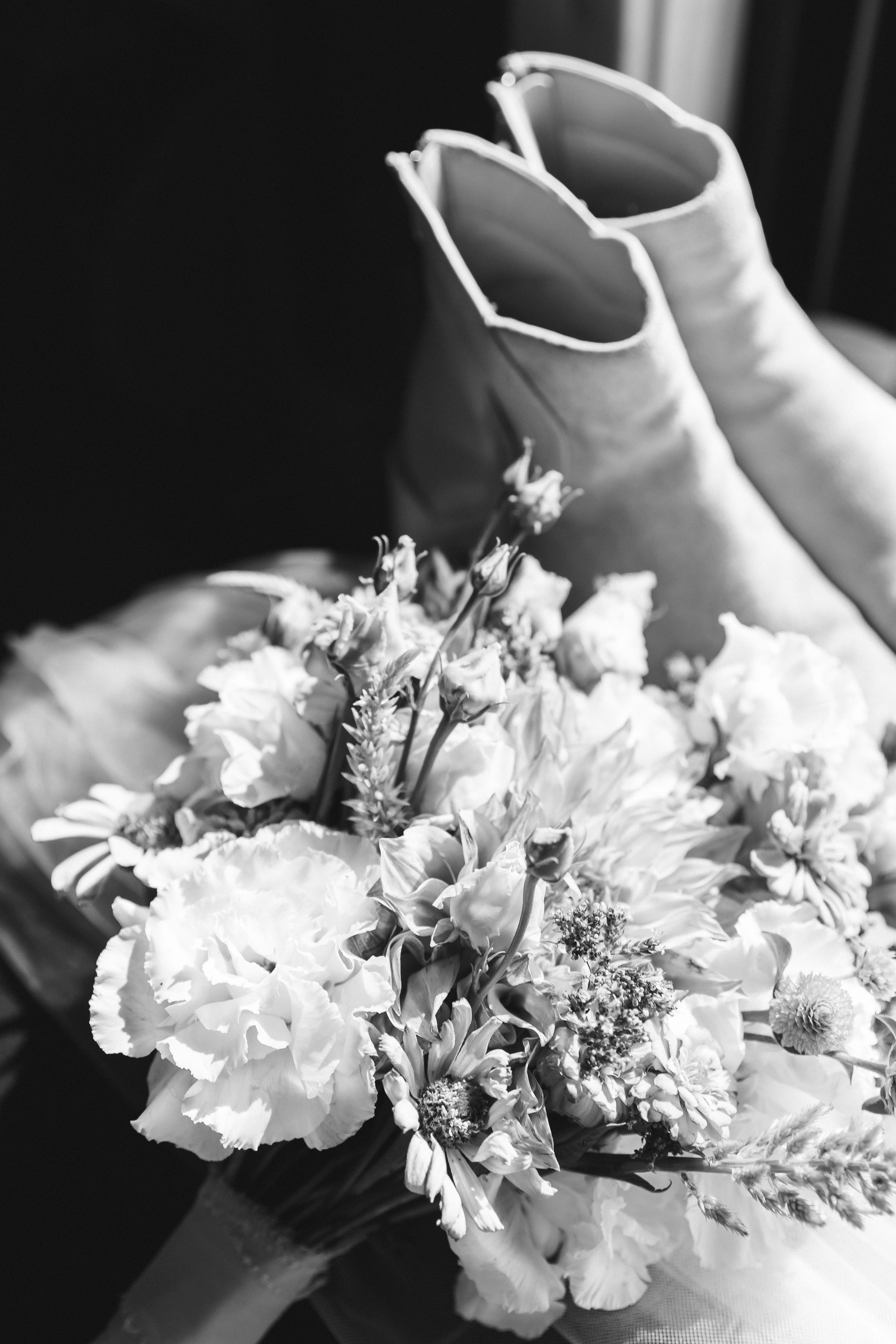 Nicole & Eric real wedding photo