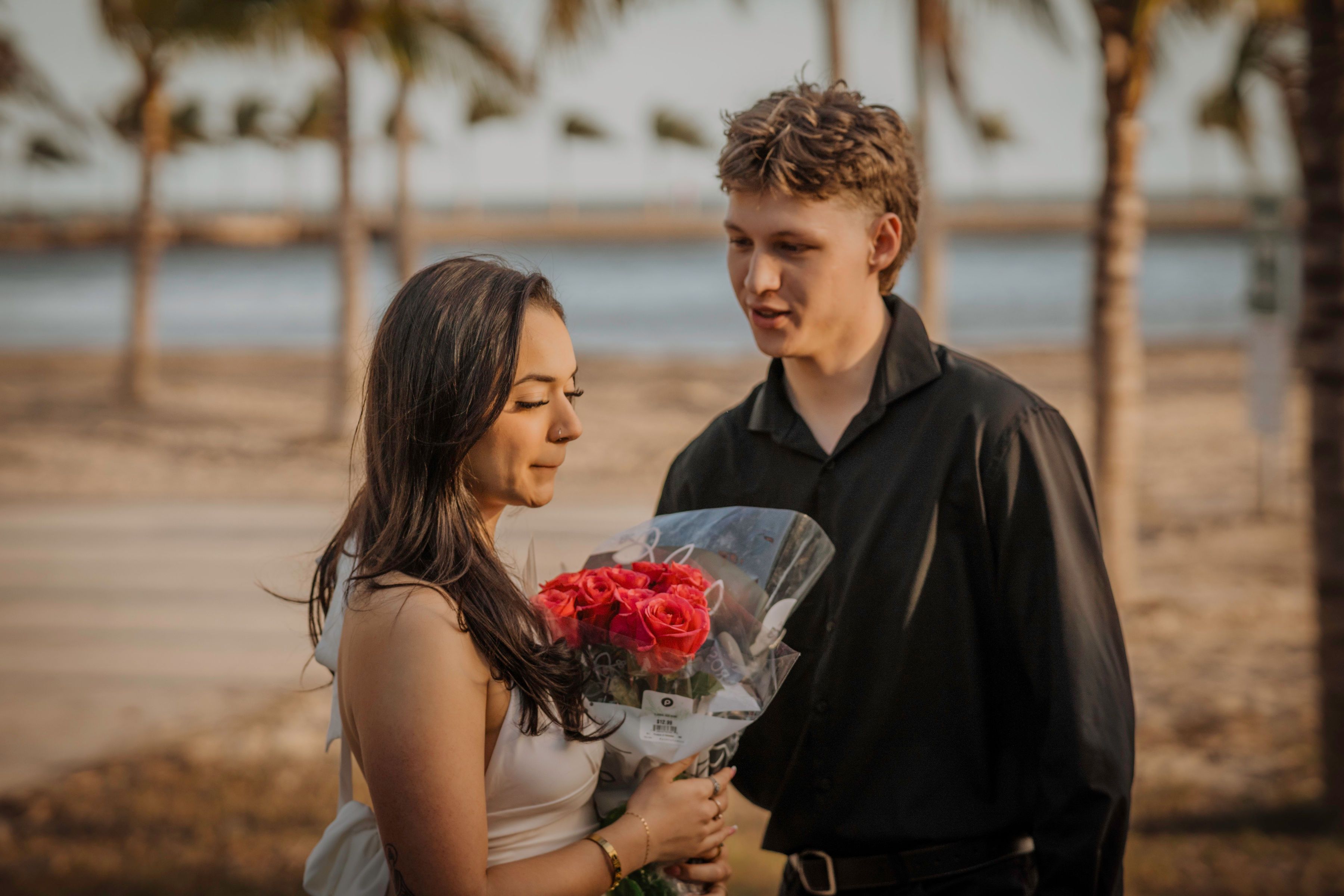 Ross & Emily real wedding photo at Miami