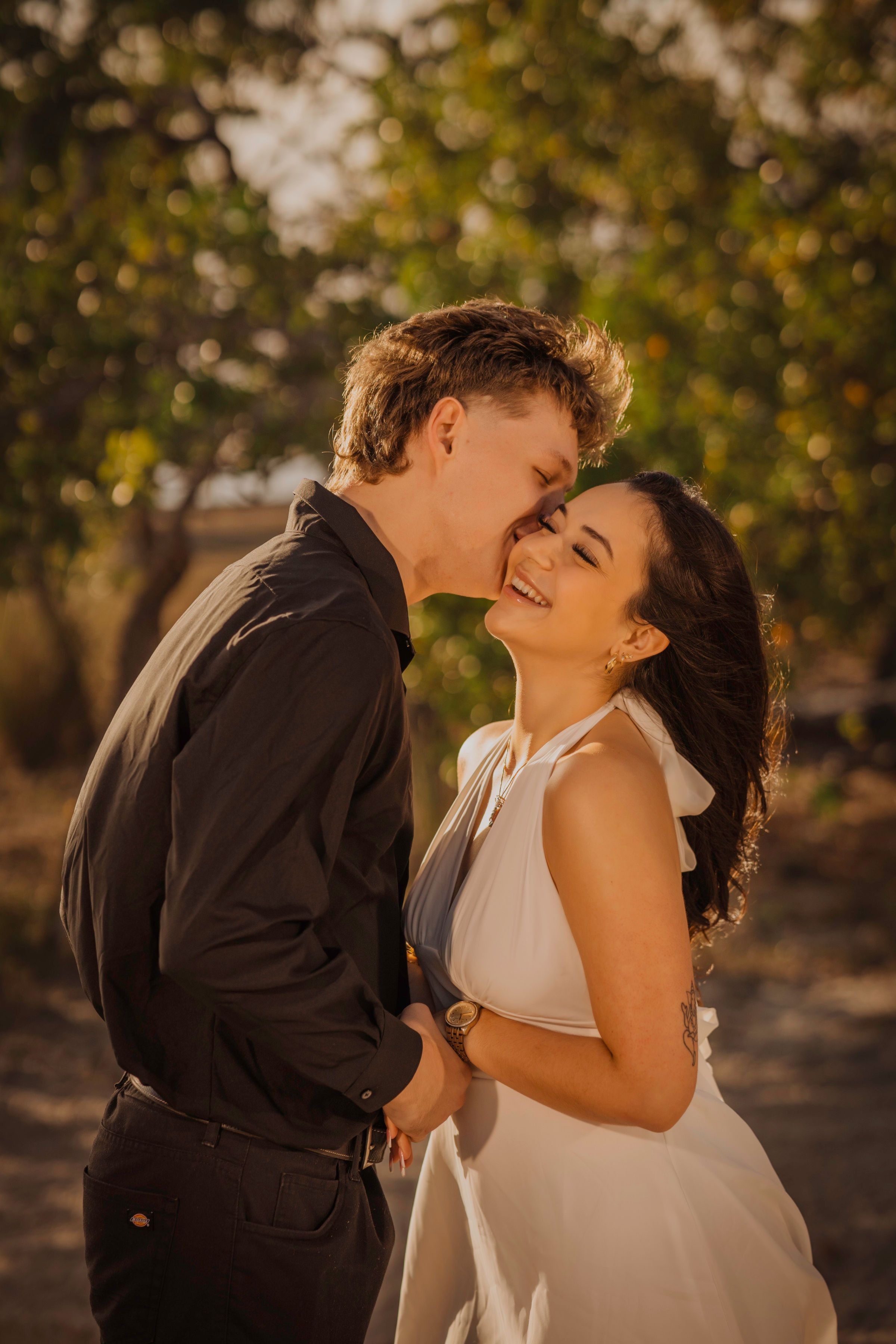 Ross & Emily real wedding photo at Miami